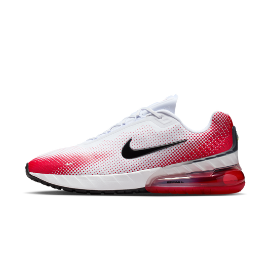 Overkicks - Nike Air Max Phoenix White University Red Black (FZ5307-104) - vista lateral