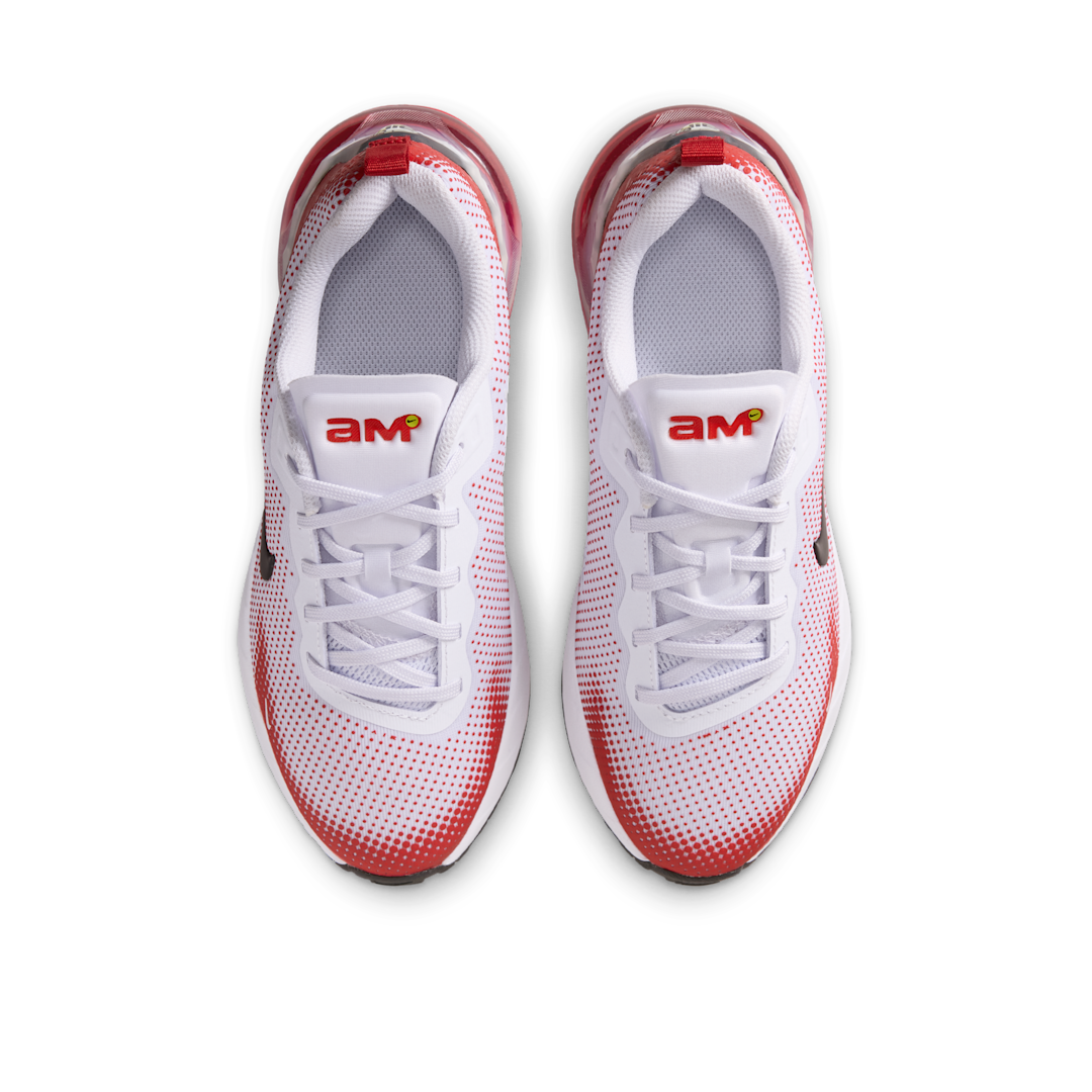 Overkicks - Nike Air Max Phoenix White University Red Black (HF7052-102) - par completo