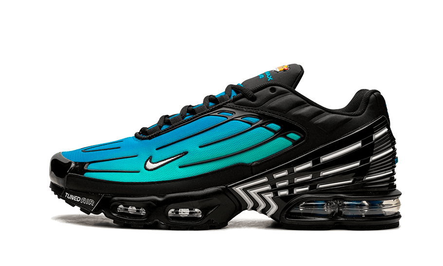 Overkicks - Nike Air Max Plus 3 Aqua Gradient (FQ2417-001) - vista lateral