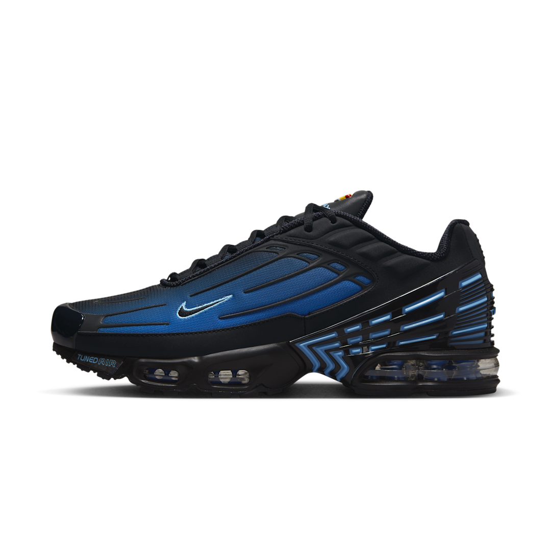 Overkicks - Nike Air Max Plus 3 Black Blue Gradient (DZ4508-001) - vista lateral