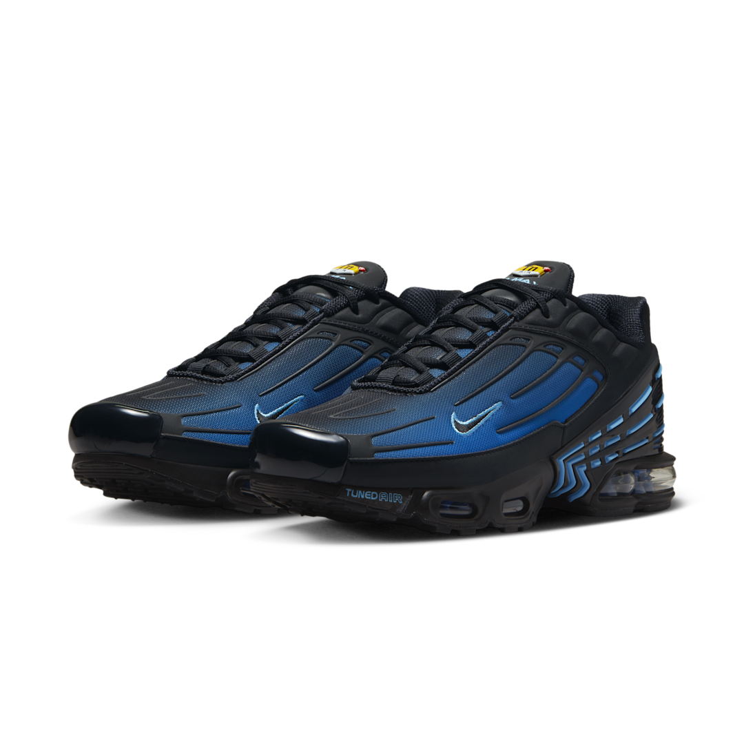 Overkicks - Nike Air Max Plus 3 Black Blue Gradient (DZ4508-001) - vista trasera