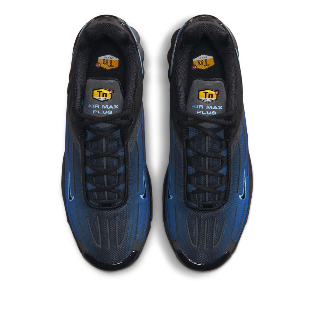 Overkicks - Nike Air Max Plus 3 Black Blue Gradient (DZ4508-001) - par completo