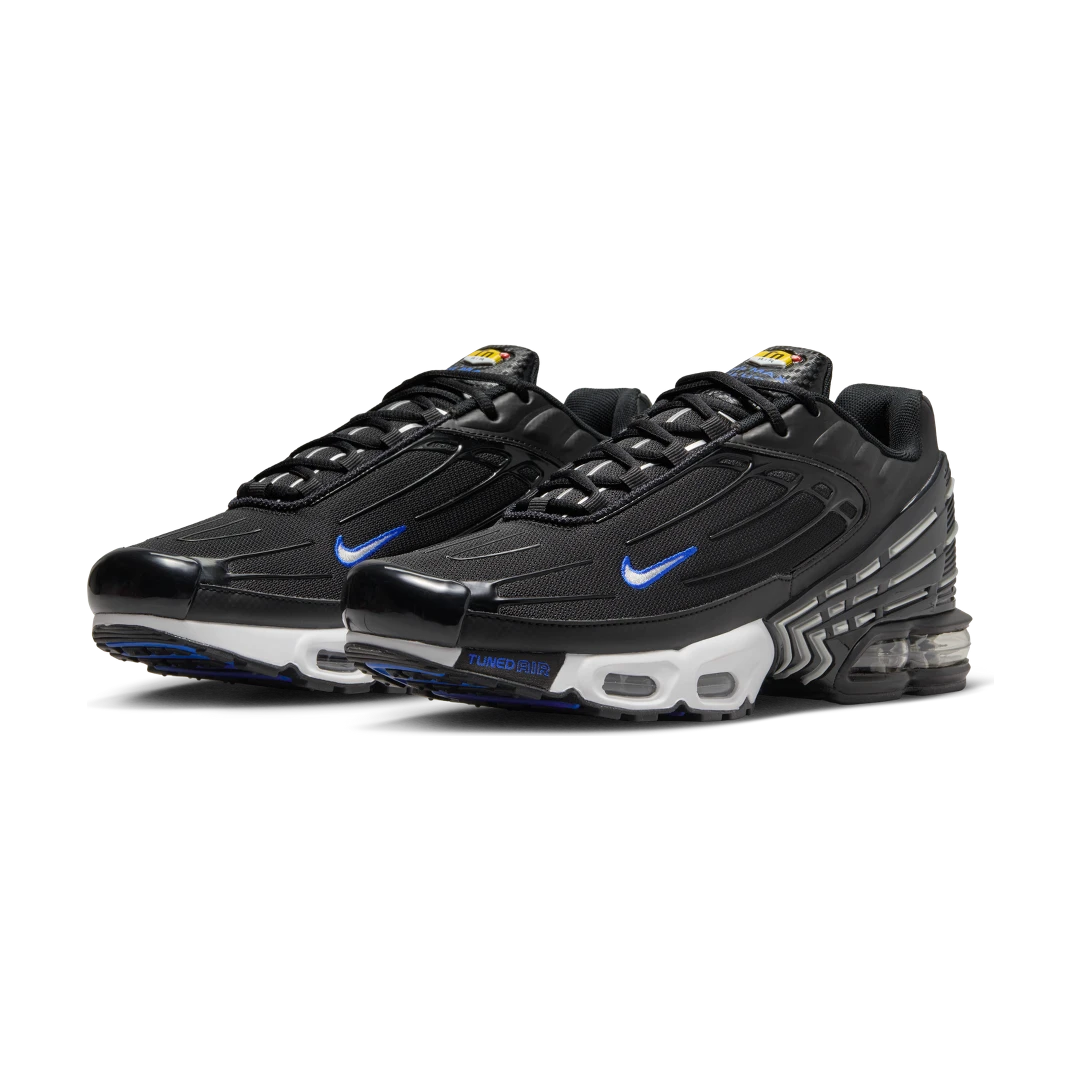Overkicks - Nike Air Max Plus 3 Black Blue Metallic Silver (HF4294-001) - vista trasera