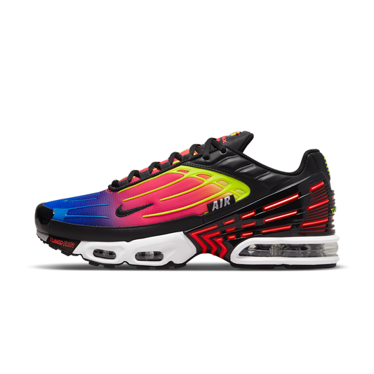 Overkicks - Nike Air Max Plus 3 Black Neon (DR8602-001) - vista lateral