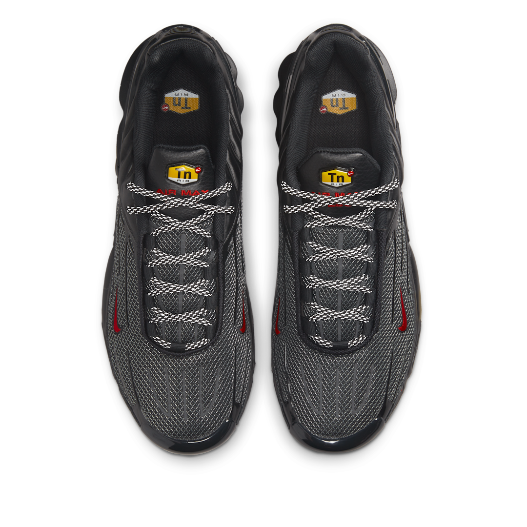 Overkicks - Nike Air Max Plus 3 Black Reflective Silver University Red (DO6385-002) - par completo