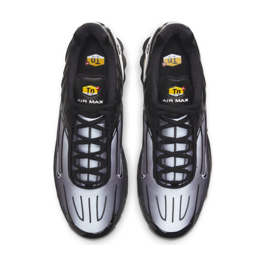 Overkicks - Nike Air Max Plus 3 Black White (DJ4600-001) - par completo