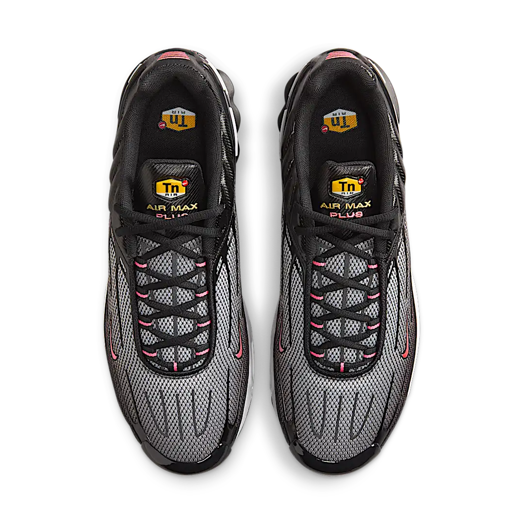 Overkicks - Nike Air Max Plus 3 Black White Chamois (HF3838-001) - par completo