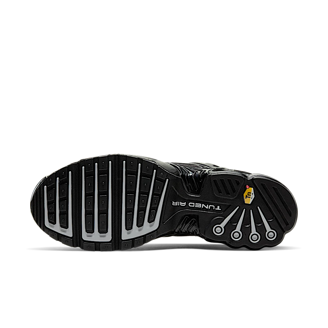 Overkicks - Nike Air Max Plus 3 Black Wolf Grey (CJ9684-002) - detalle suela