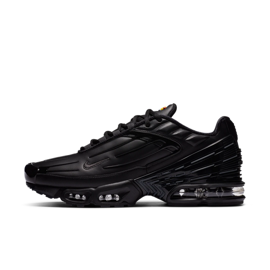 Overkicks - Nike Air Max Plus 3 Leather Black (CK6716-001) - vista lateral