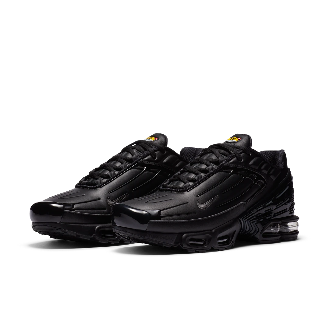 Overkicks - Nike Air Max Plus 3 Leather Black (CK6716-001) - vista trasera