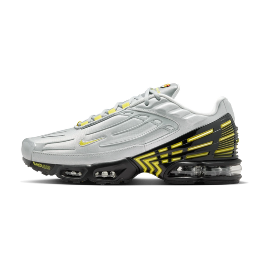 Overkicks - Nike Air Max Plus 3 Metallic Silver Opti Yellow (FZ4623-001) - vista lateral