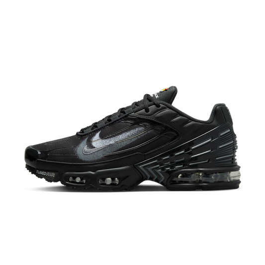 Overkicks - Nike Air Max Plus 3 Stencil Swoosh Black (FD0659-001) - vista lateral