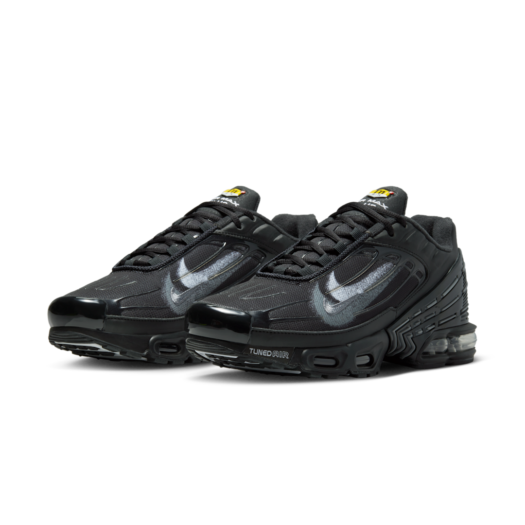 Overkicks - Nike Air Max Plus 3 Stencil Swoosh Black (FD0659-001) - vista trasera