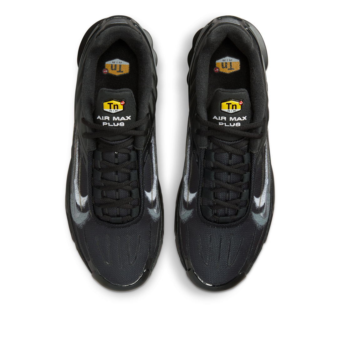 Overkicks - Nike Air Max Plus 3 Stencil Swoosh Black (FD0659-001) - par completo