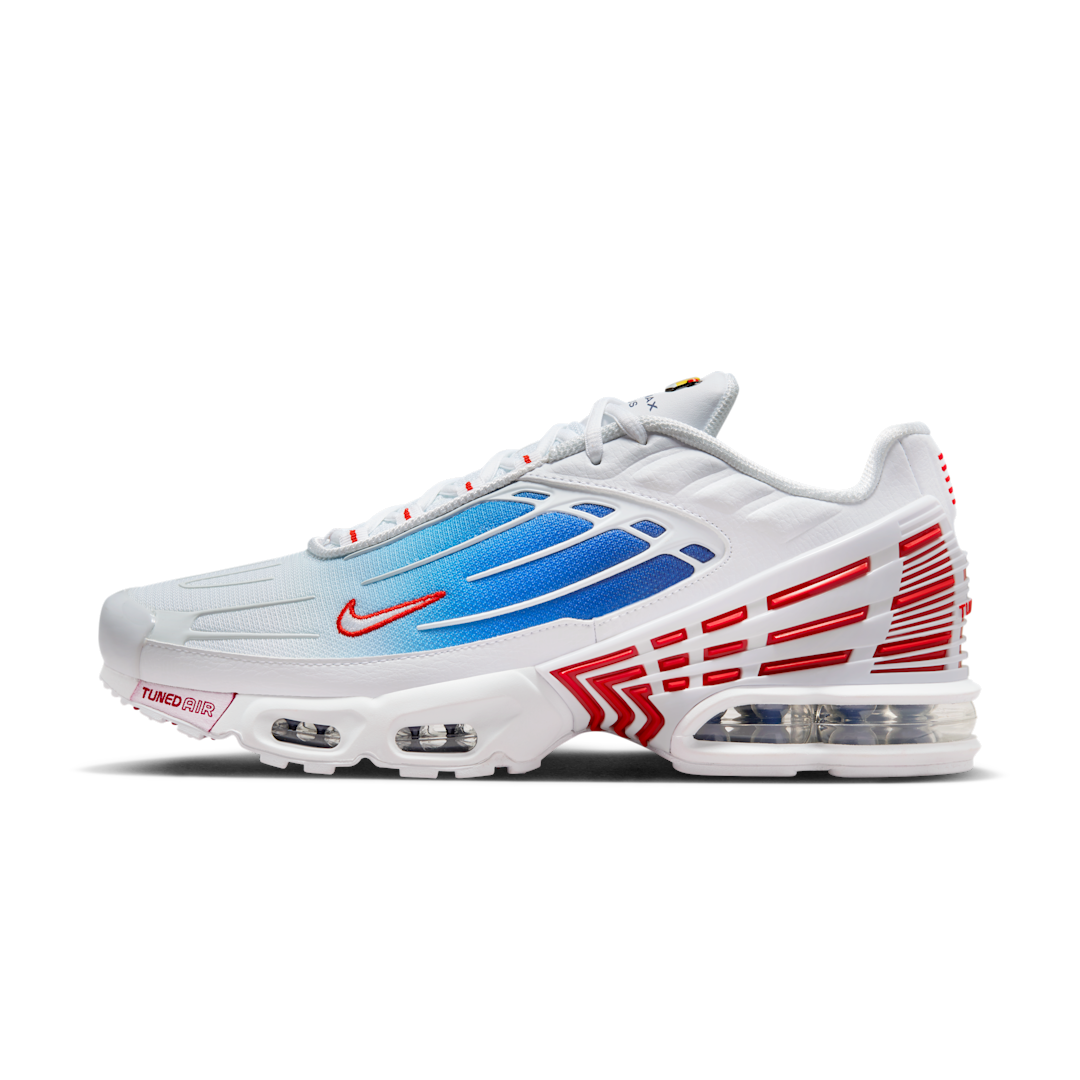 Overkicks - Nike Air Max Plus 3 Vivid Blue Gradient (FN3411-100) - vista lateral