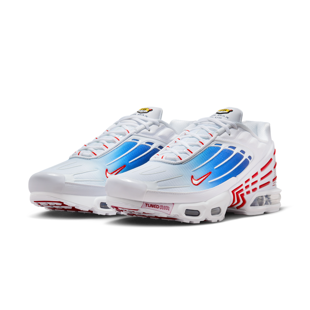 Overkicks - Nike Air Max Plus 3 Vivid Blue Gradient (FN3411-100) - vista trasera