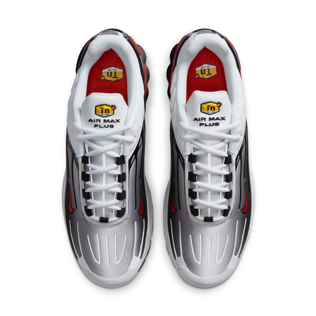 Overkicks - Nike Air Max Plus 3 White Black Team Orange (CK6715-101) - par completo