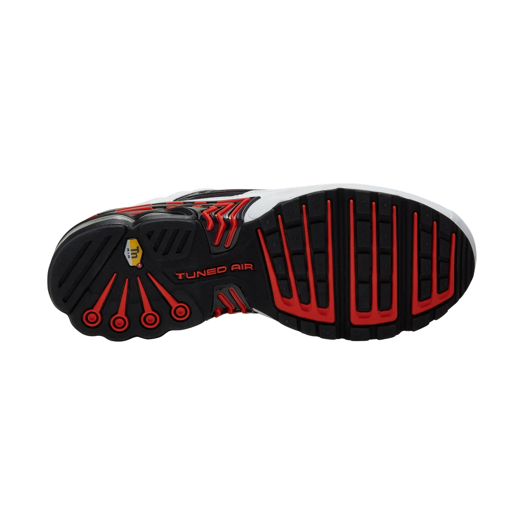 Overkicks - Nike Air Max Plus 3 White Black Team Orange (CK6715-101) - detalle suela