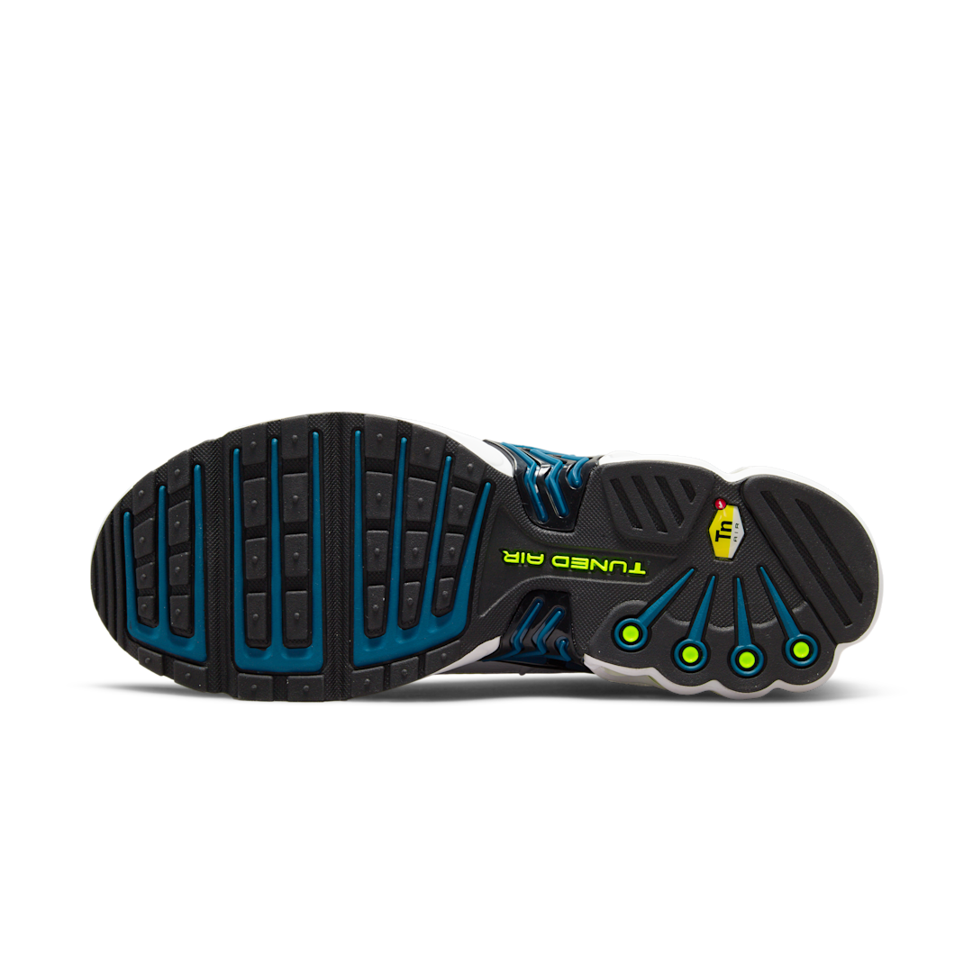 Overkicks - Nike Air Max Plus 3 White Marina Volt Black (DV3488-100) - detalle suela