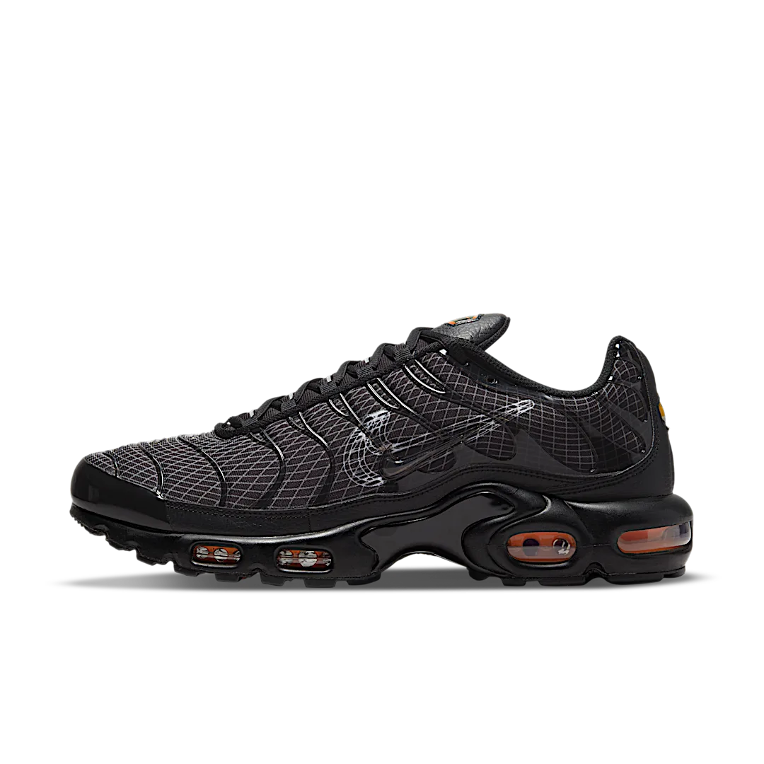 Overkicks - Nike Air Max Plus 3D Swoosh Black (DR0138-001) - vista lateral