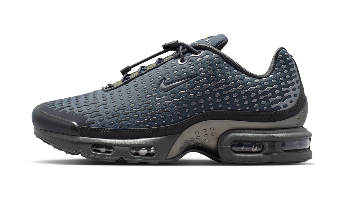 Overkicks - Nike Air Max Plus 7 Iron Grey Smoke Grey (IQ0282-084) - vista lateral