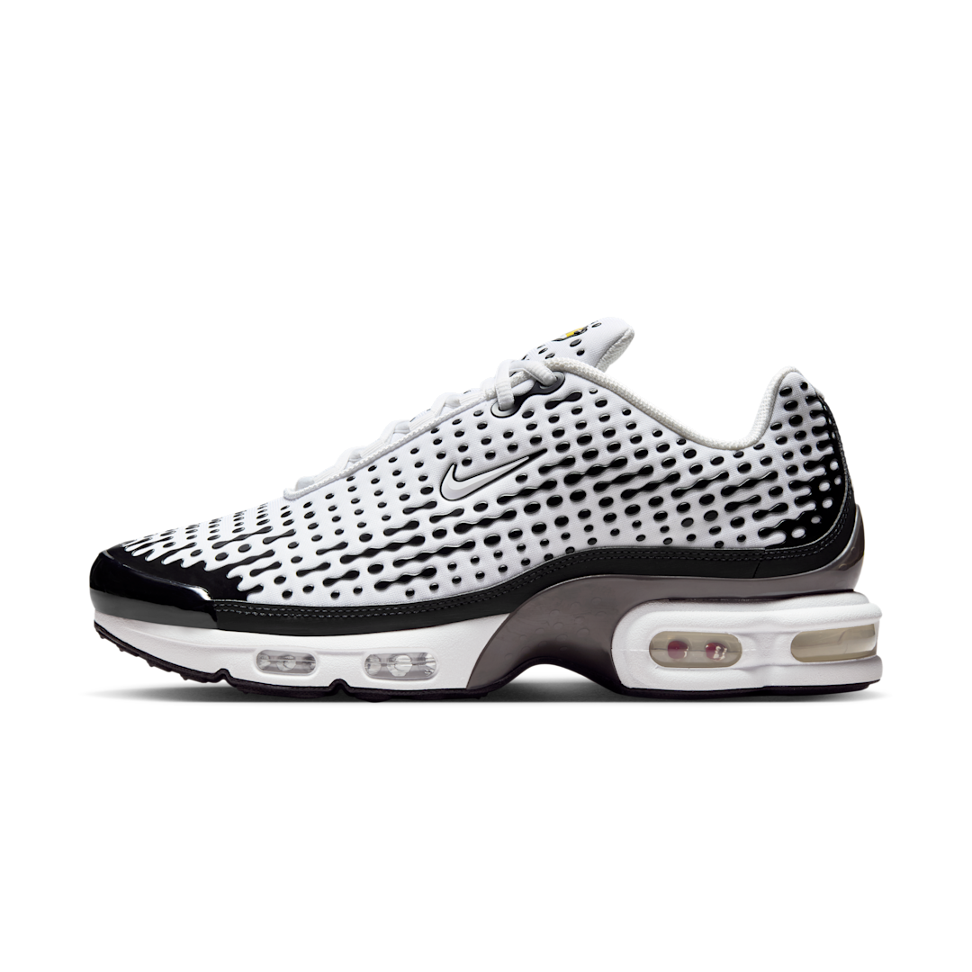 Overkicks - Nike Air Max Plus 7 White Black (HQ2197-100) - vista lateral