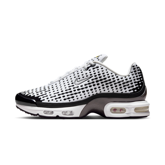 Overkicks - Nike Air Max Plus 7 White Black (HQ2197-100) - vista lateral