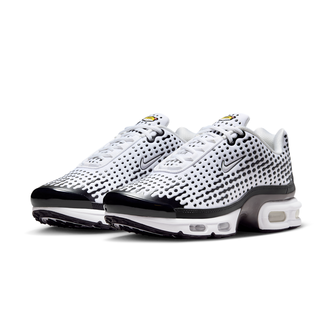 Overkicks - Nike Air Max Plus 7 White Black (HQ2197-100) - vista trasera