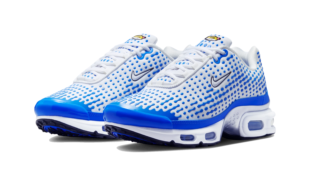Overkicks - Nike Air Max Plus 7 White Blue Crystal (HQ2197-101) - vista trasera