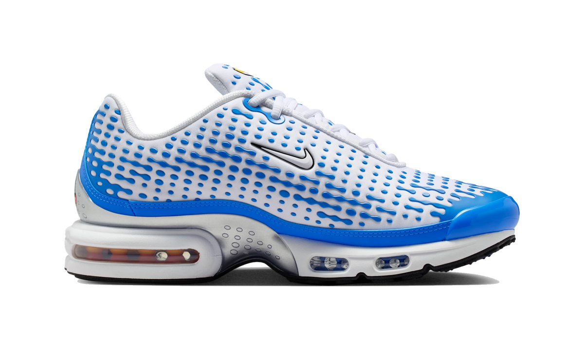 Overkicks - Nike Air Max Plus 7 White Blue Crystal (HQ2197-101) - detalle suela
