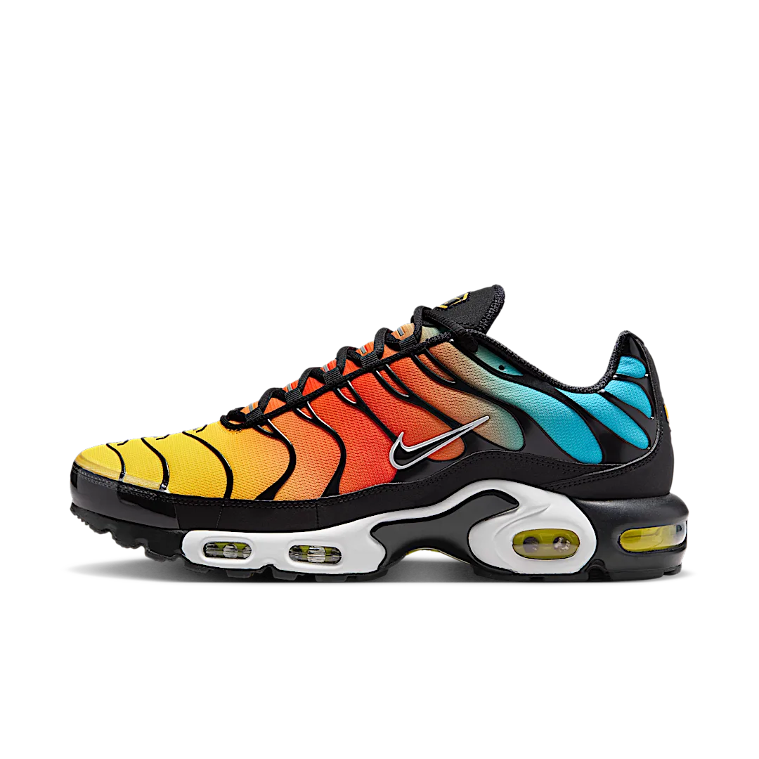 Overkicks - Nike Air Max Plus Baltic Blue Safety Orange (HV2526-001) - vista lateral