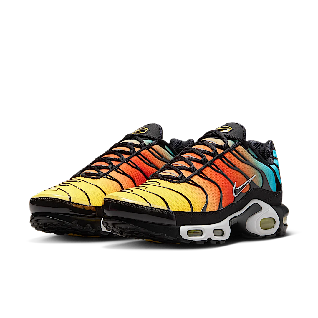 Overkicks - Nike Air Max Plus Baltic Blue Safety Orange (HV2526-001) - vista trasera