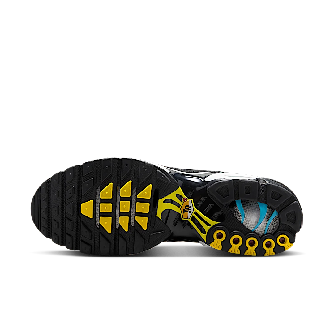 Overkicks - Nike Air Max Plus Baltic Blue Safety Orange (HV2526-001) - detalle suela