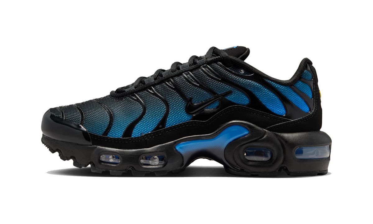 Overkicks - Nike Air Max Plus Black Blue Crystal (CD0609-051) - vista lateral