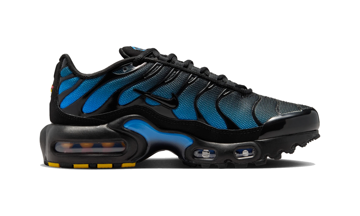 Overkicks - Nike Air Max Plus Black Blue Crystal (CD0609-051) - detalle suela