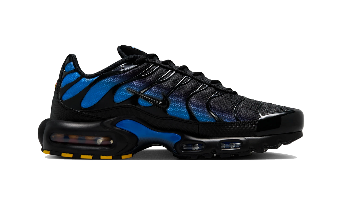 Overkicks - Nike Air Max Plus Black Blue Crystal (DM0032-041) - detalle suela