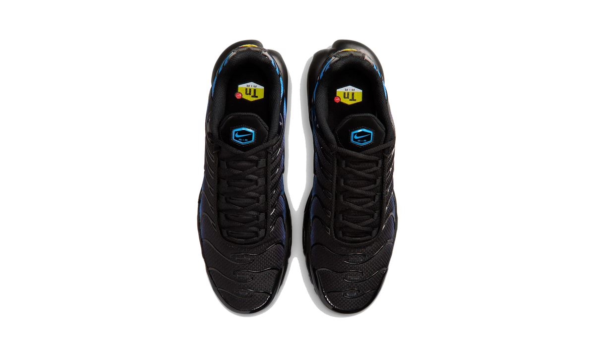 Overkicks - Nike Air Max Plus Black Blue Crystal (DM0032-041) - vista superior