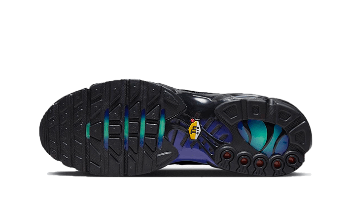 Overkicks - Nike Air Max Plus Black Blue Red (DZ4509-001) - detalle suela