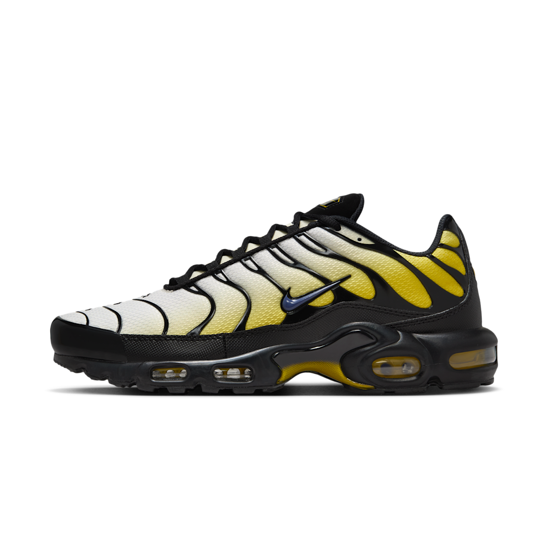 Overkicks - Nike Air Max Plus Black Bright Citron (DM0032-023) - vista lateral