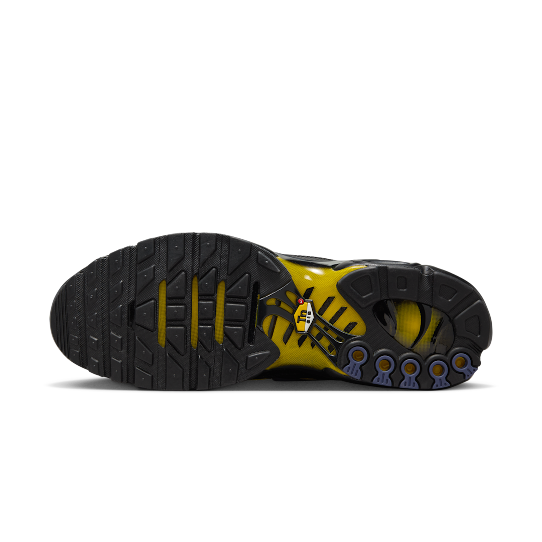 Overkicks - Nike Air Max Plus Black Bright Citron (DM0032-023) - detalle suela