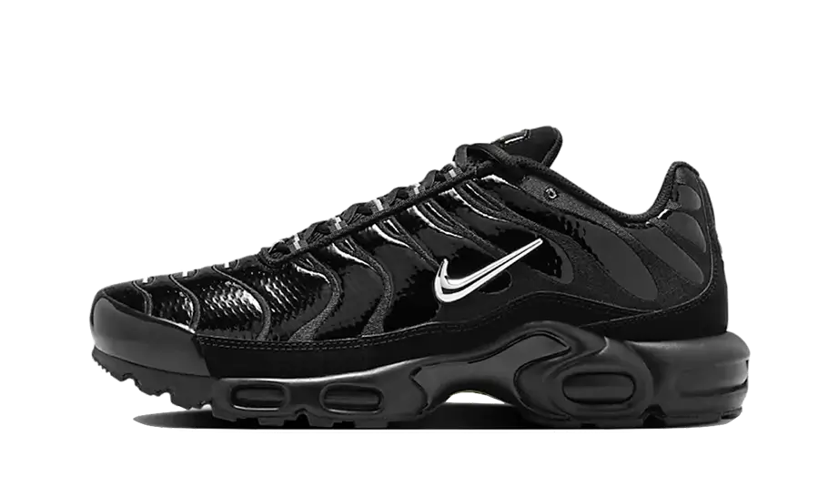 Overkicks - Nike Air Max Plus Black Chrome (FJ2591-001) - vista lateral