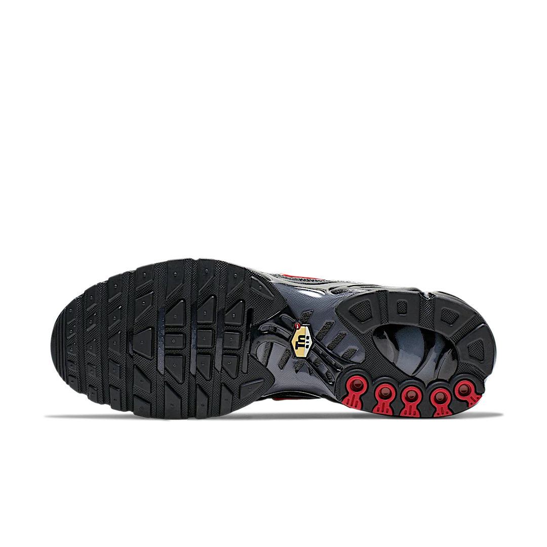 Overkicks - Nike Air Max Plus Black Gradient Red (CI2299-001) - detalle suela