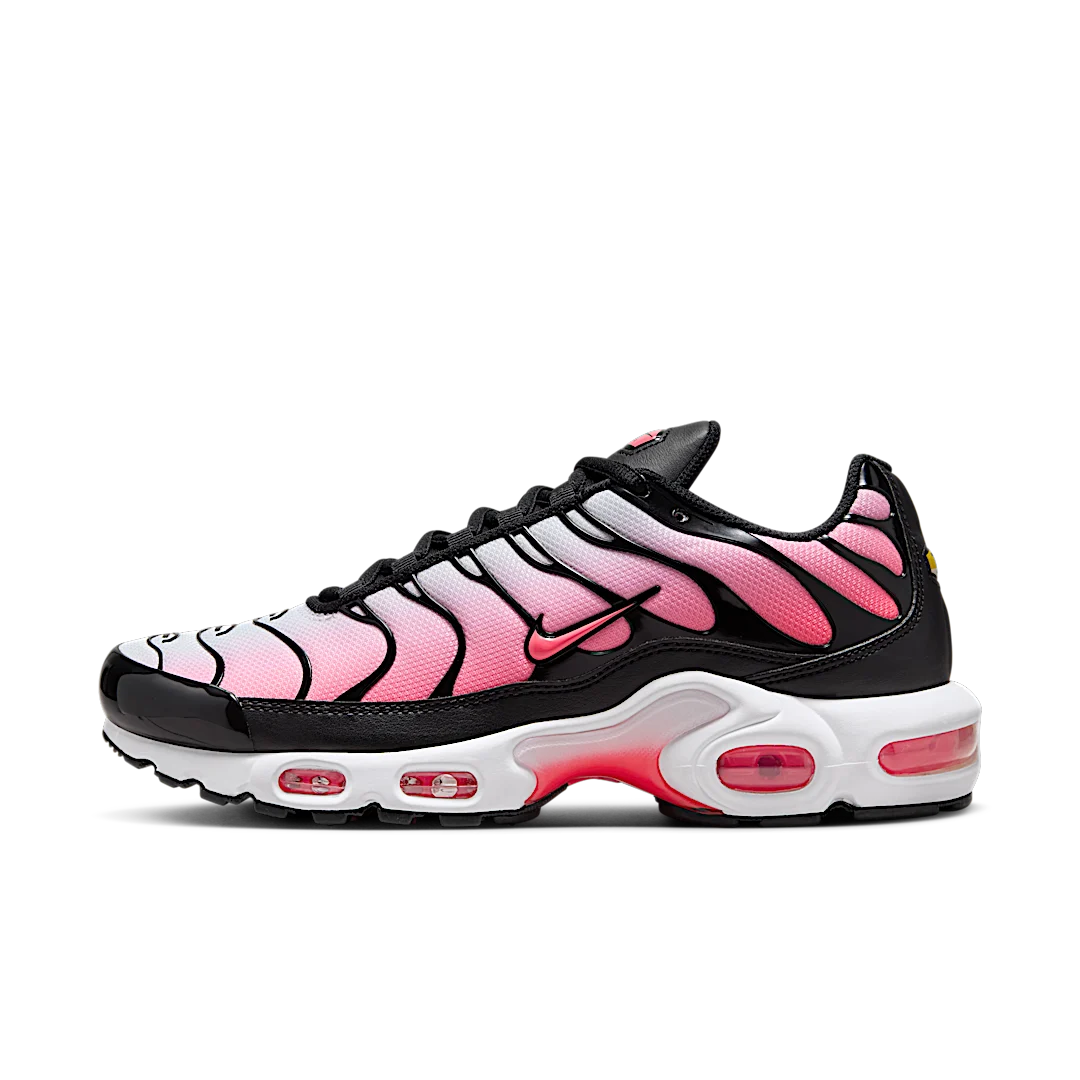 Overkicks - Nike Air Max Plus Black Hot Punch (Womens) (DZ3670-002) - vista lateral