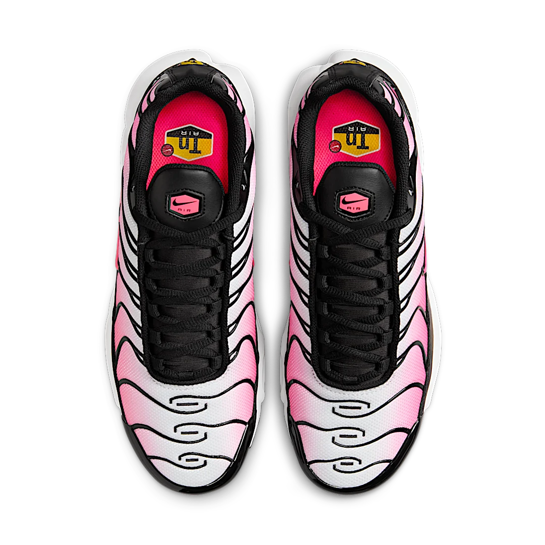 Overkicks - Nike Air Max Plus Black Hot Punch (Womens) (DZ3670-002) - par completo