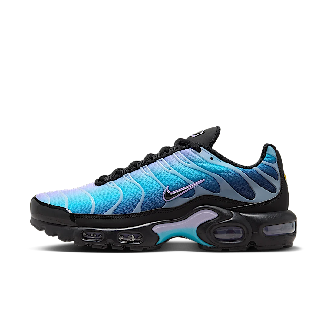 Overkicks - Nike Air Max Plus Black Hydrangeas (Womens) (HV2510-001) - vista lateral