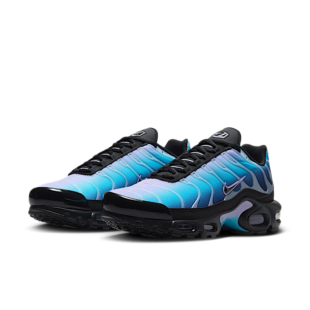 Overkicks - Nike Air Max Plus Black Hydrangeas (Womens) (HV2510-001) - vista trasera