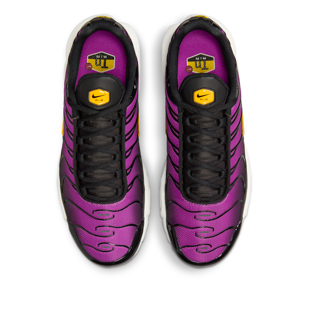 Overkicks - Nike Air Max Plus Black Laser Orange White Hyper Violet (Womens) (DZ3670-005) - par completo