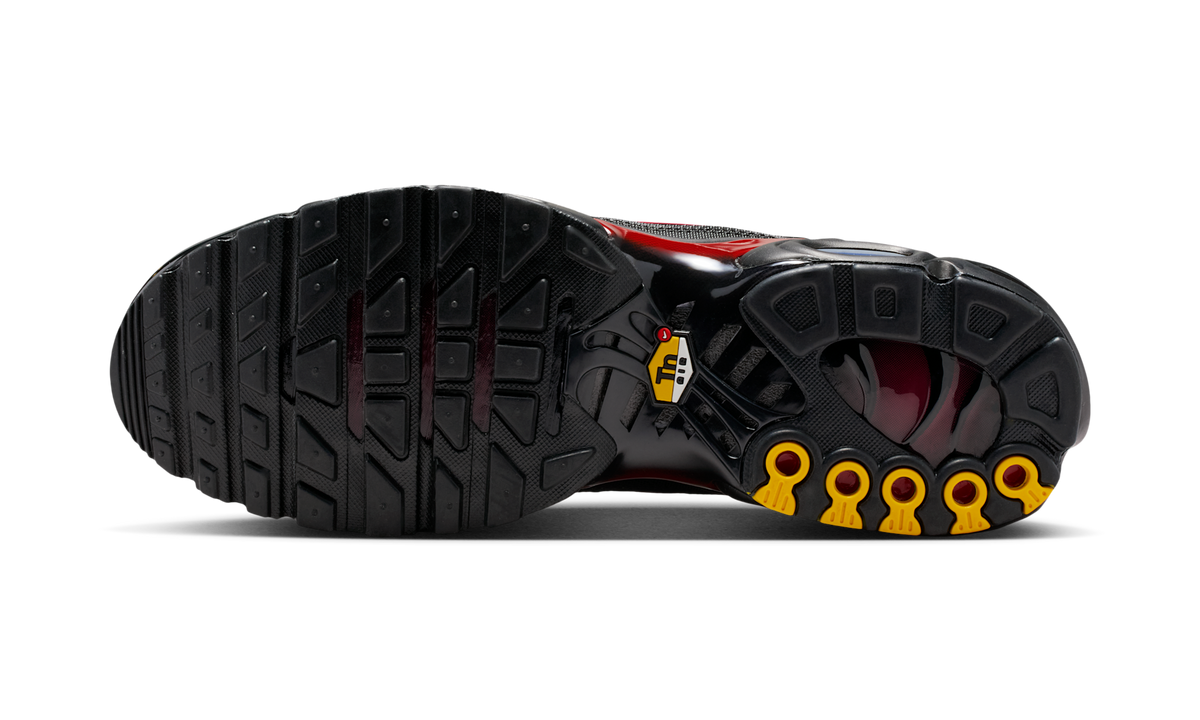 Overkicks - Nike Air Max Plus Black Pencil Point Team Crimson (DM0032-032) - par completo