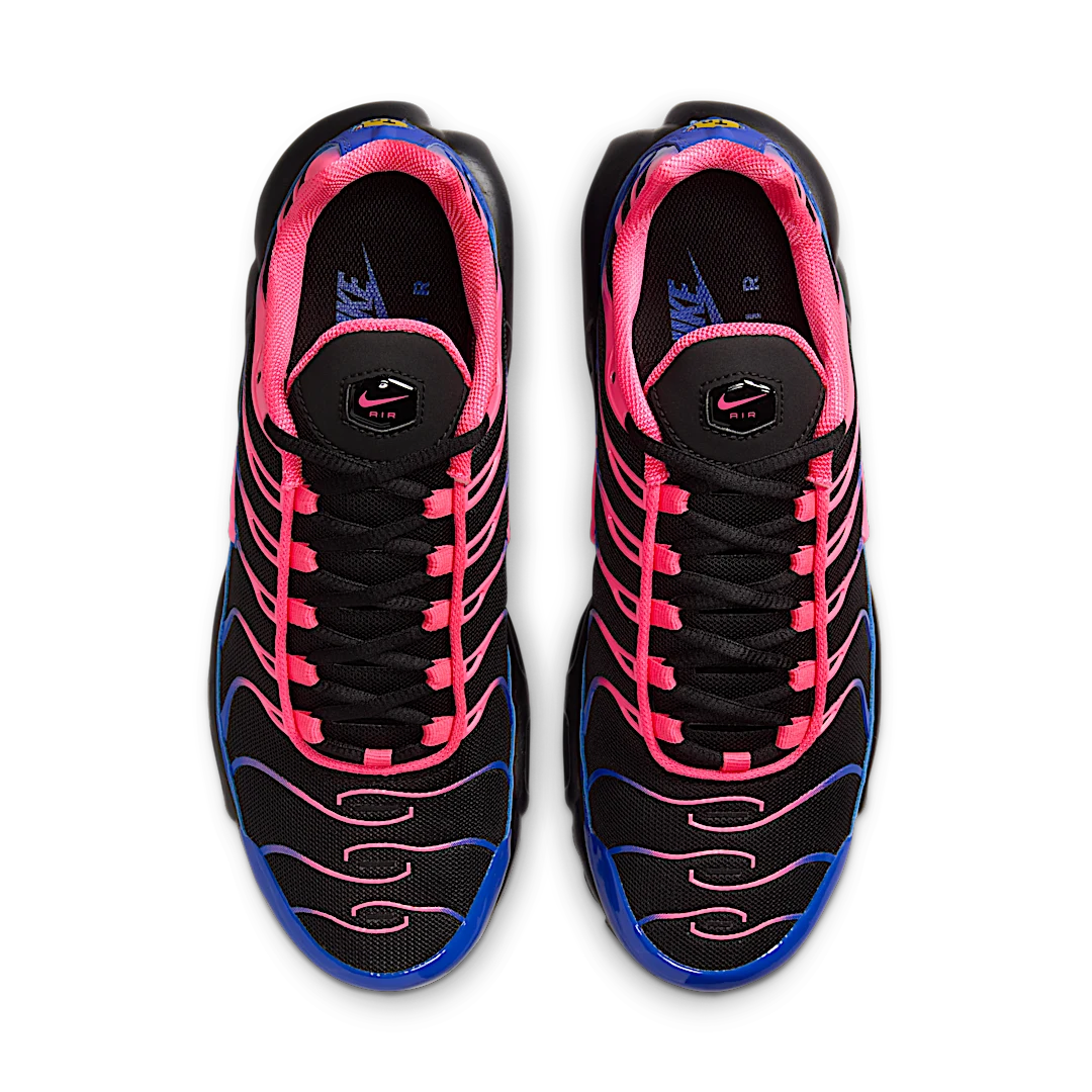 Overkicks - Nike Air Max Plus Black Racer Blue Hyper Pink (IF6146-001) - par completo