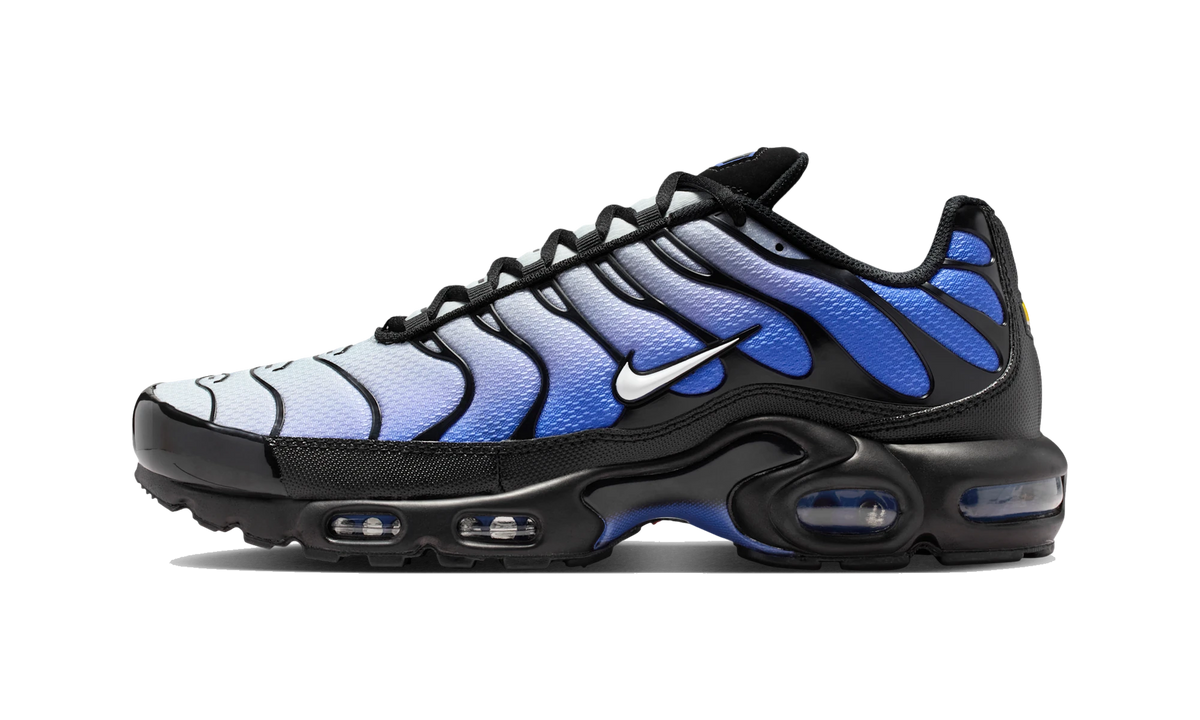 Overkicks - Nike Air Max Plus Black Sapphire White (DM0032-031) - vista lateral